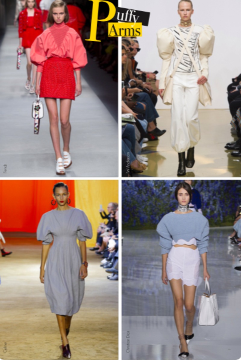 Trend Alert: Puffy Arms Straight From The Runway